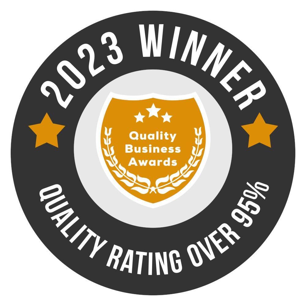 Accreditation badge: Quality Business Awards